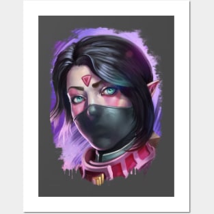 Templar Assassin Posters and Art